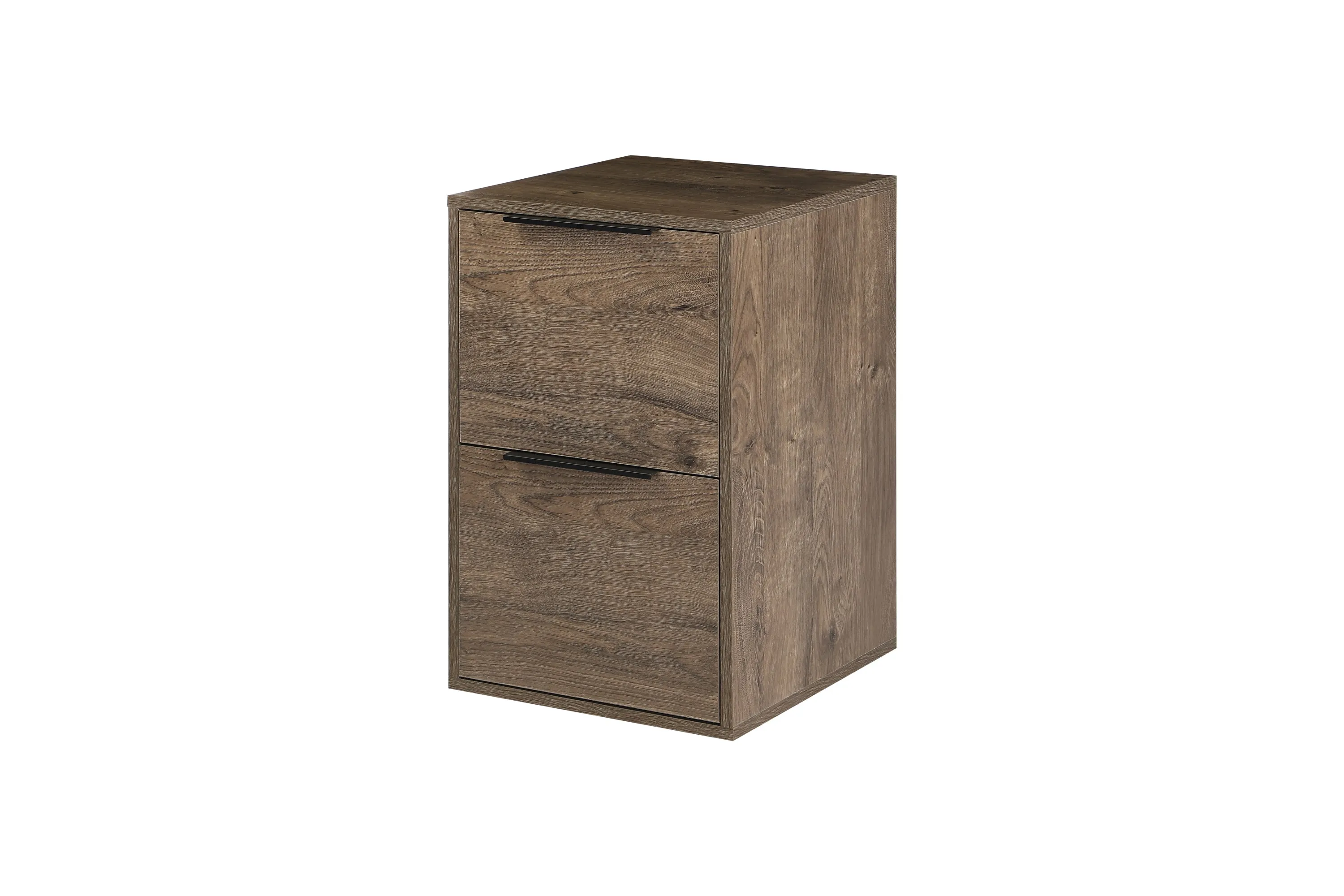 Wood Filing Cabinet - Grey