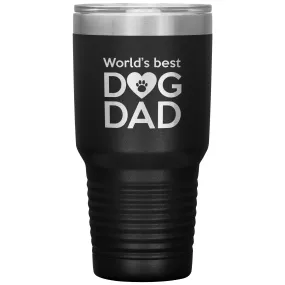 World's best dog dad 30oz